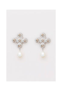 Star Silver Earrings