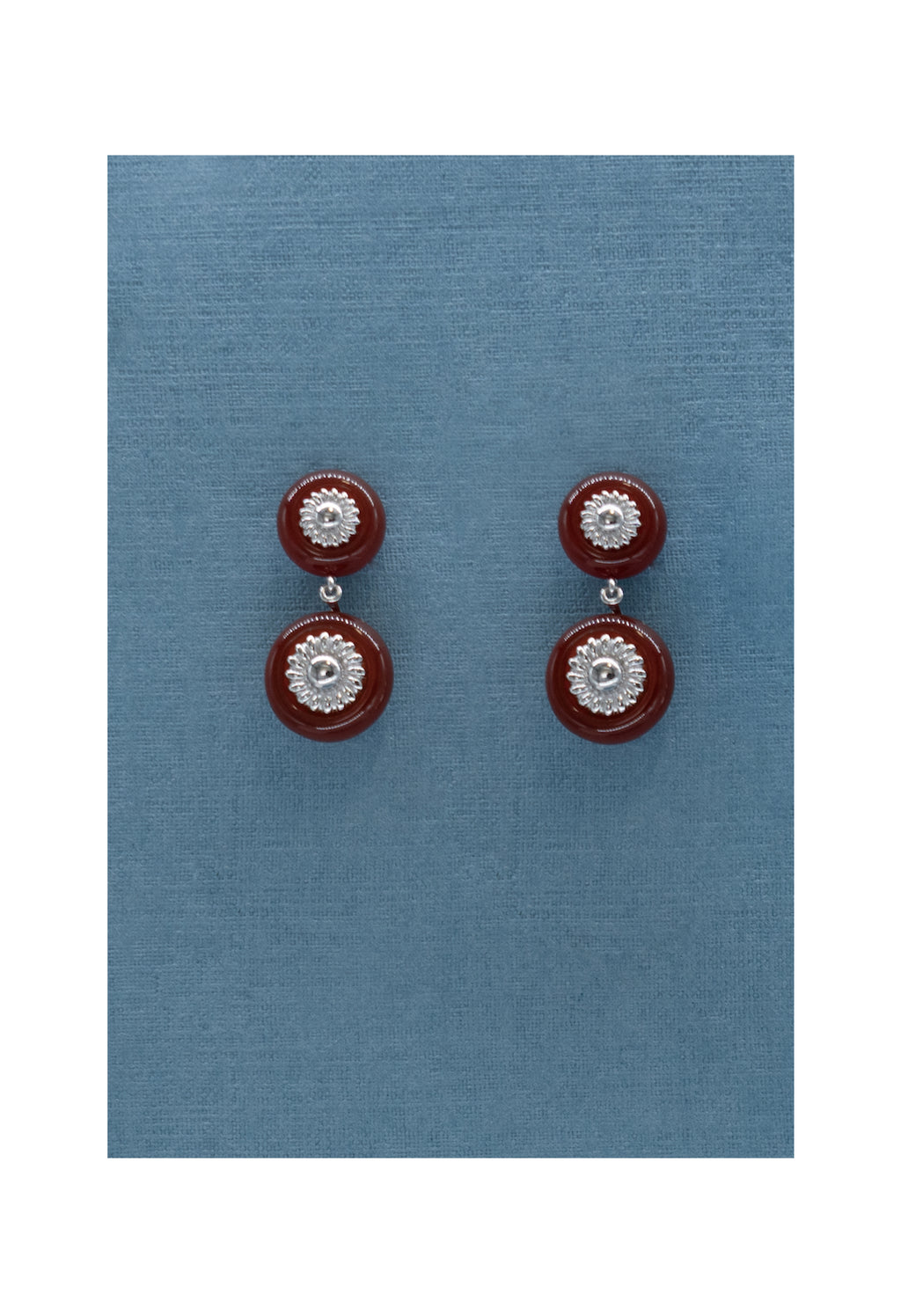 Drops of Crimson Earrings