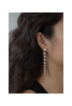 Silver Noon Earrings