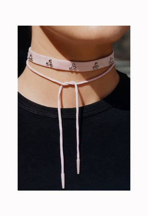 Pink Bird Choker