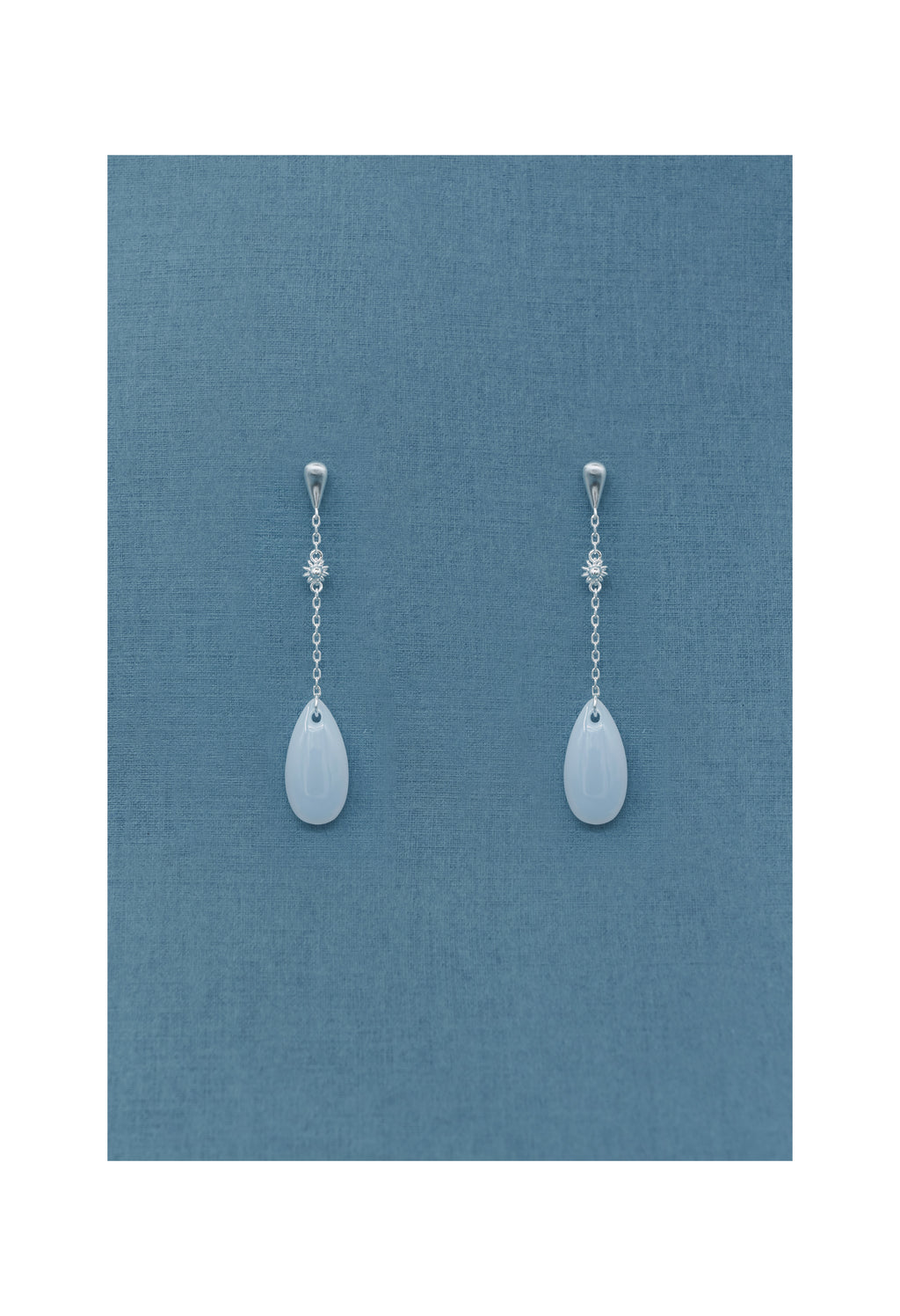 Poet Earrings (Blue)