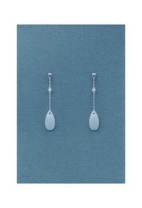 Poet Earrings (Blue)