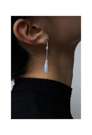 Poet Earrings (Blue)