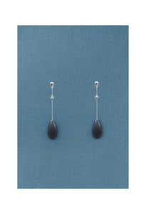 Poet Earrings (Grey)