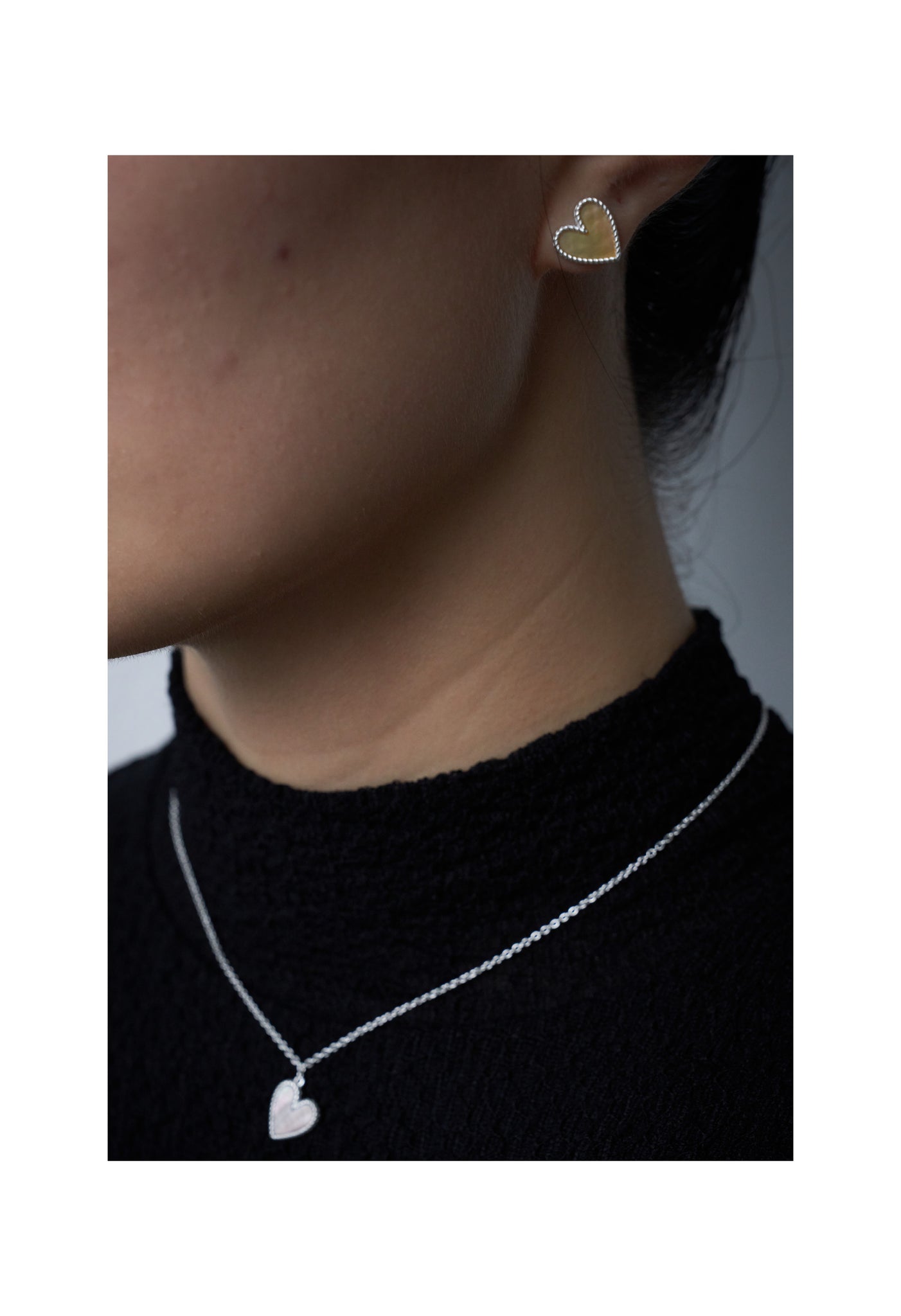 Pure Heart Earrings (Yellow)