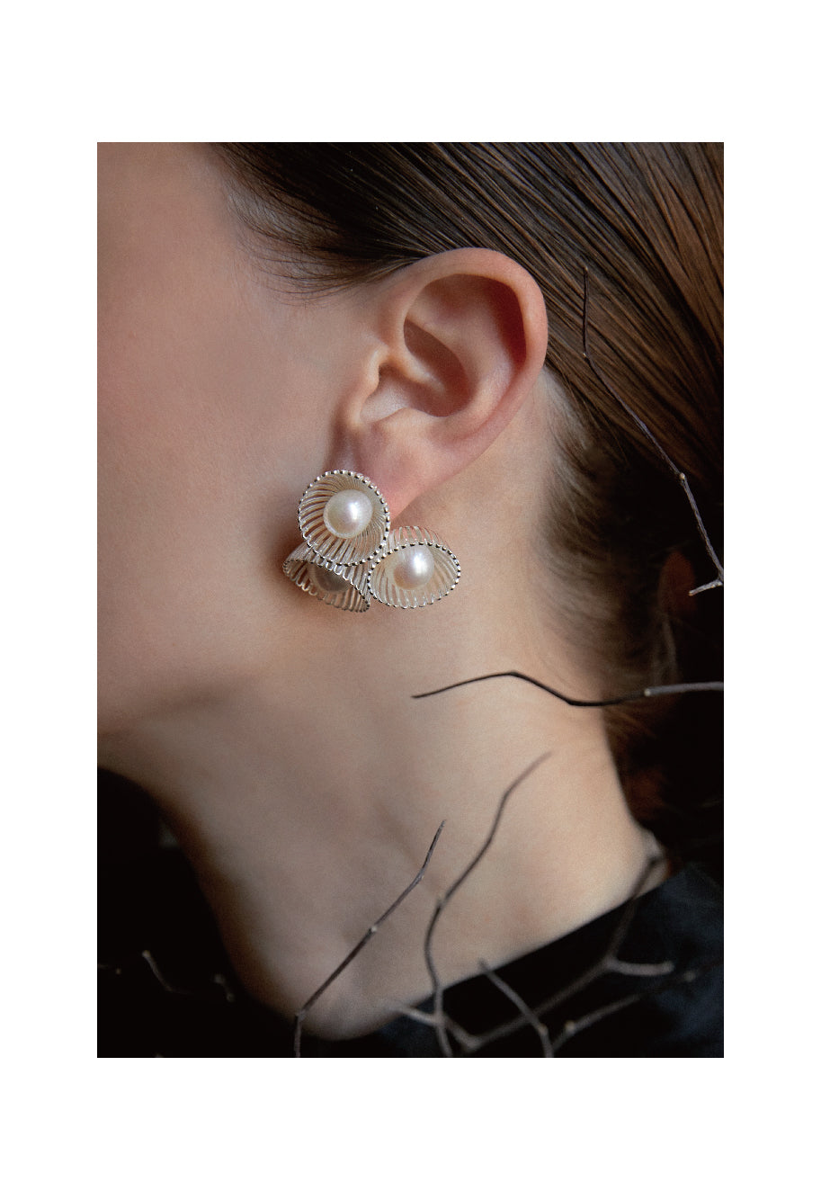 Blooming Earrings – soft mountains
